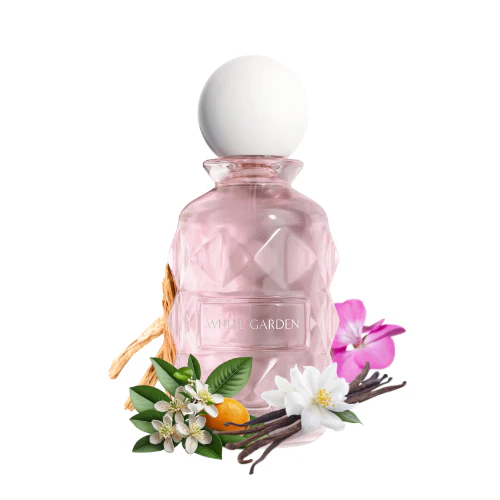 Perfume White Garden de Laverne 100 ml, fragancia femenina limpia, floral y delicada con aroma fresco y luminoso